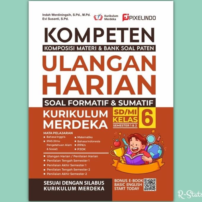 

READY STOK Buku Latihan Soal Kelas 6 SD untuk Ulangan dan Ujian Kurikulum Merdeka PRODUK TERBATAS