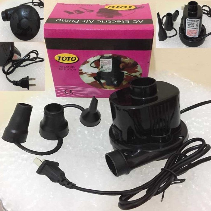 TERLARIS Kasur Matras Angin Mobil Travel Inflatable Bed Kasur Lipat Pompa Angin - Pompa Aja