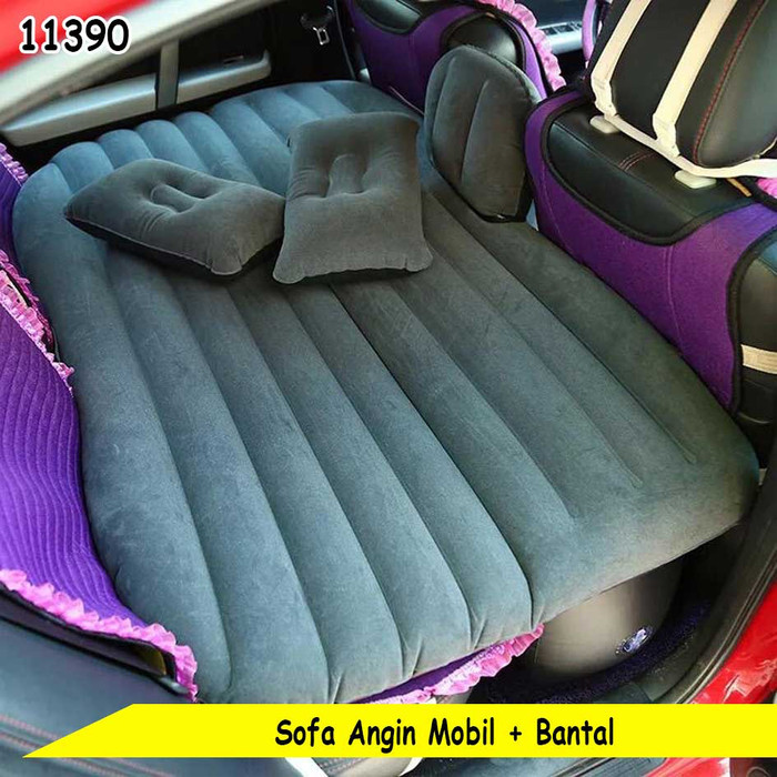 TERLARIS Kasur Angin Mobil + Pompa Matras Angin Mobil Sofa Angin