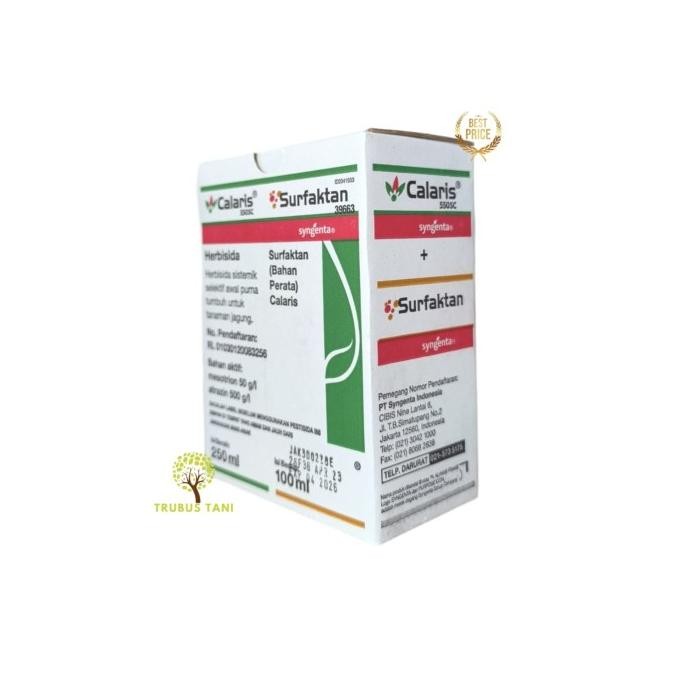 Herbisida selektif Calaris 550SC 250 ml + Perekat 100 ml-SYNGENTA