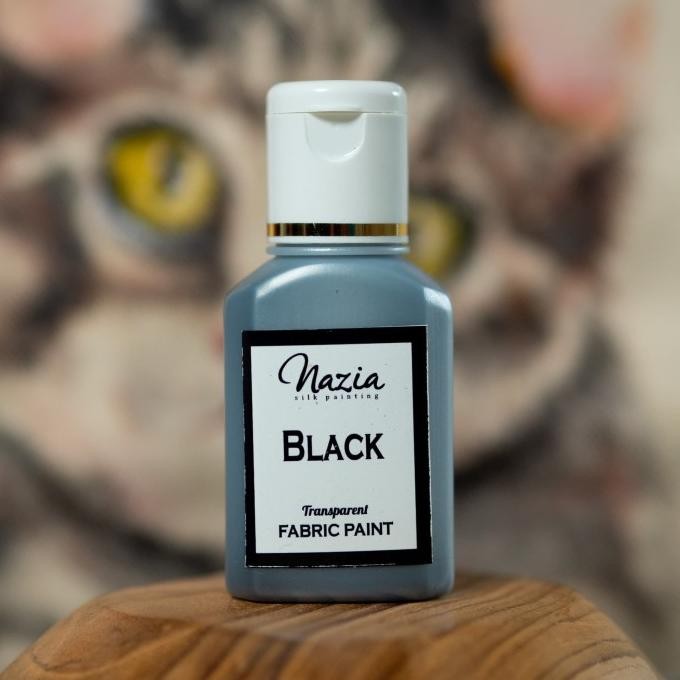 

Sale Cat Kain Tekstil Black Nazia Fabric Paint (Cat Textile)