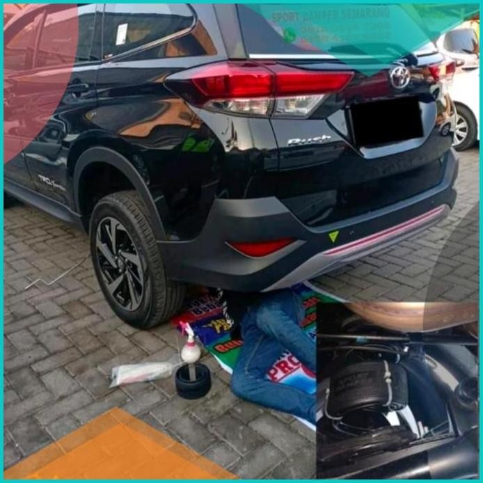 Karet Peredam Shock NEW RUSH per belakang PRO SHOCK bergaransi 2 tahun
