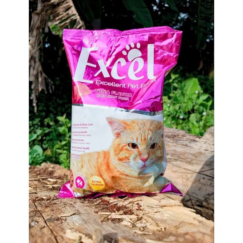 EXSEL MAKANAN KUCING || TERMURAH || 500gr