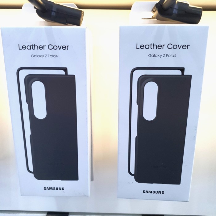 Samsung Z Fold4 Leather Cover - Original Genuine Part