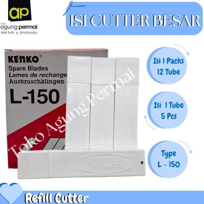 

Premium !! isi Cutter/Refill Cutter/Cutter Blade L-500