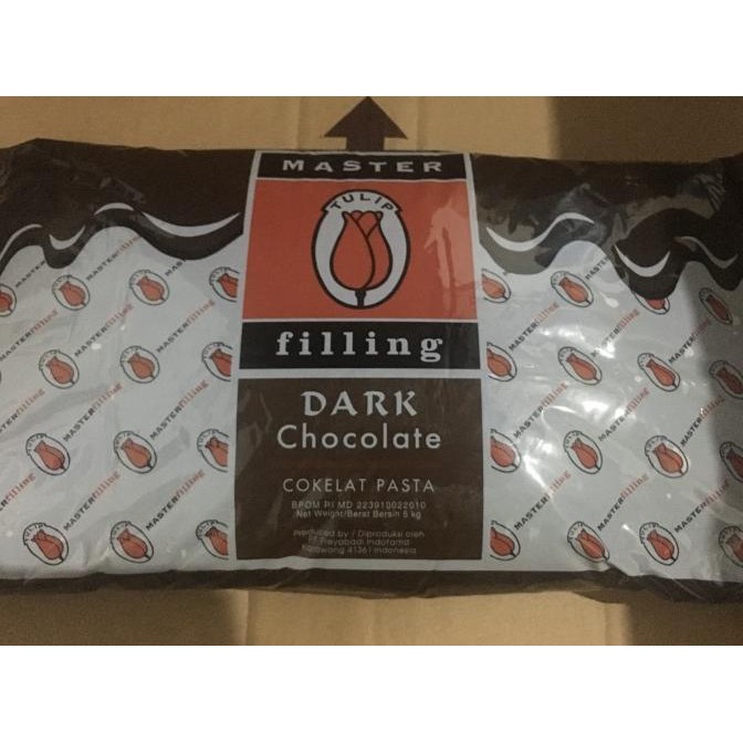 

Tulip Filling Dark Chocolate 5Kg Selai Cokelat Pasta
