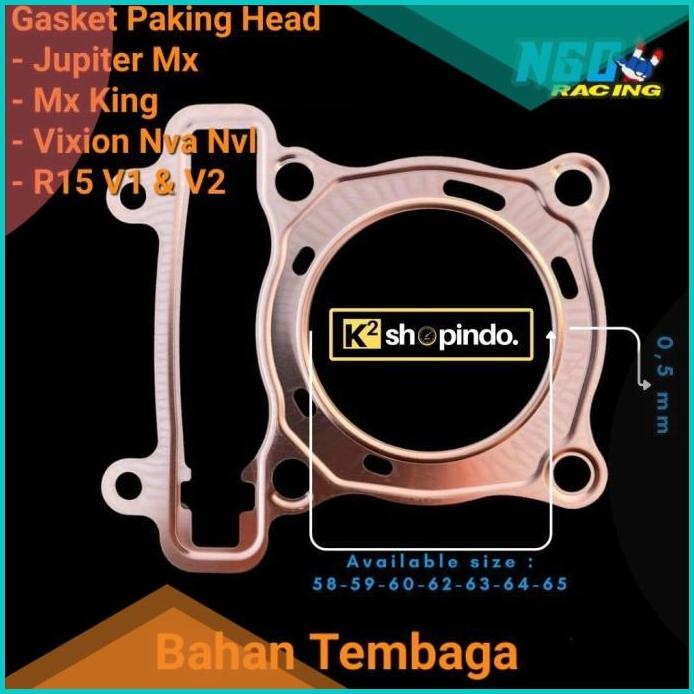 Paking Blok Paking Head Tembaga Jupiter MX MX King 150 Vixion NVA NVL