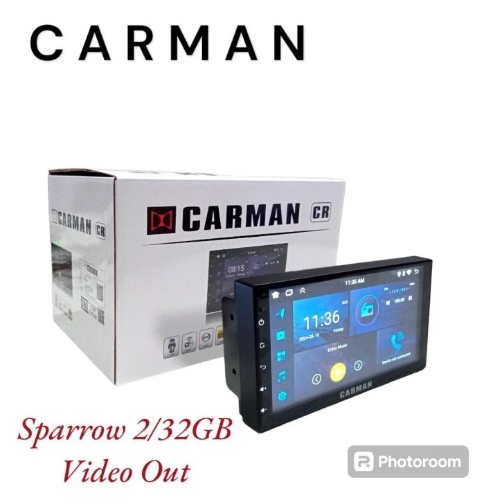 HEAD UNIT MOBIL ANDROID 7 inch CARMAN SPARROW RAM 2GB ROM 32GB