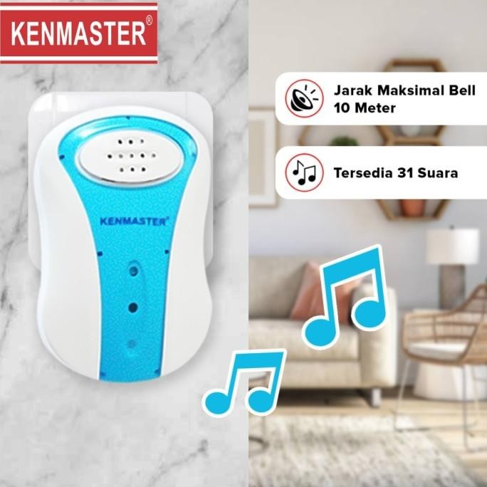 

Tersedia Door Bell Detail Kanan - Kenamster Bel Pintu Rumah Wireless