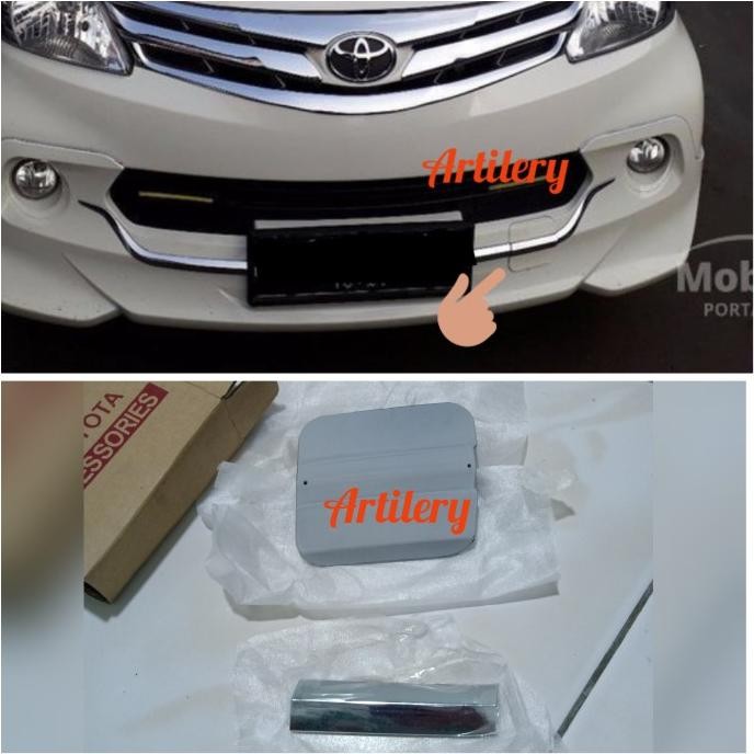 Cover TUTUP Derek TOWING Bemper BUMPER Depan AVANZA Luxury Original