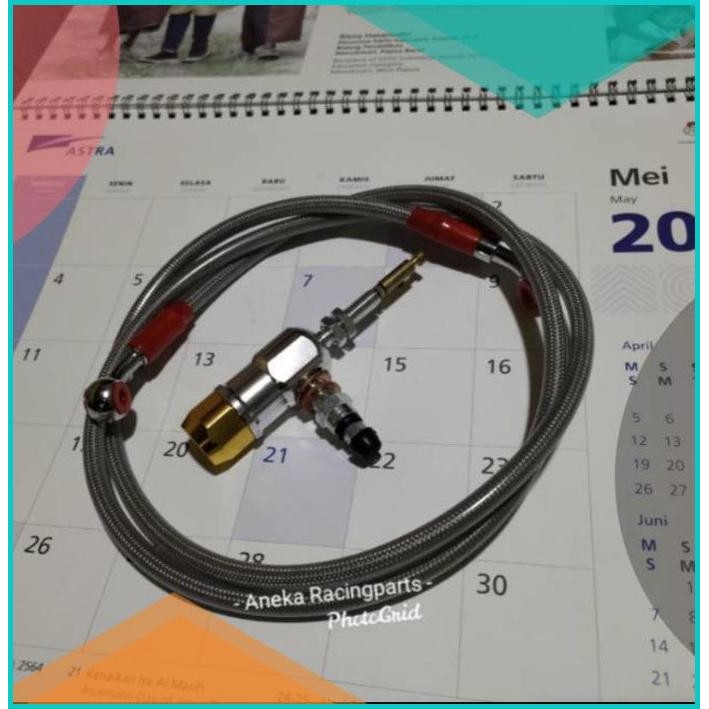 Stut kopling hidrolik satu set selang rem pnp klx crf r15 ninja fu dll