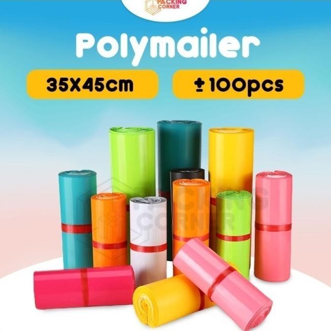 

Terlaris! Plastik Amplop Packing Polymailer Olshop Online Shop Ol On Shop 35X45