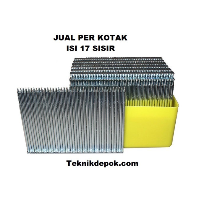

Per Box Mata Paku Tembak Beton ST 64 Air Nailer Staples Gun Tembok