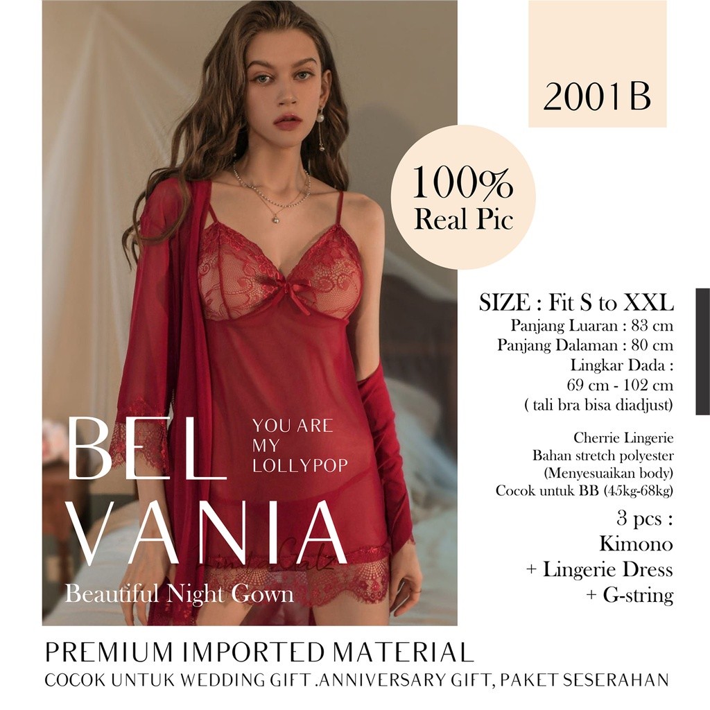 CUCI GUDANG !!! PROMO BAJU DASTER !!! LindaGalz - Pakaian Tidur Wanita Dewasa / Kimono lingerie Big