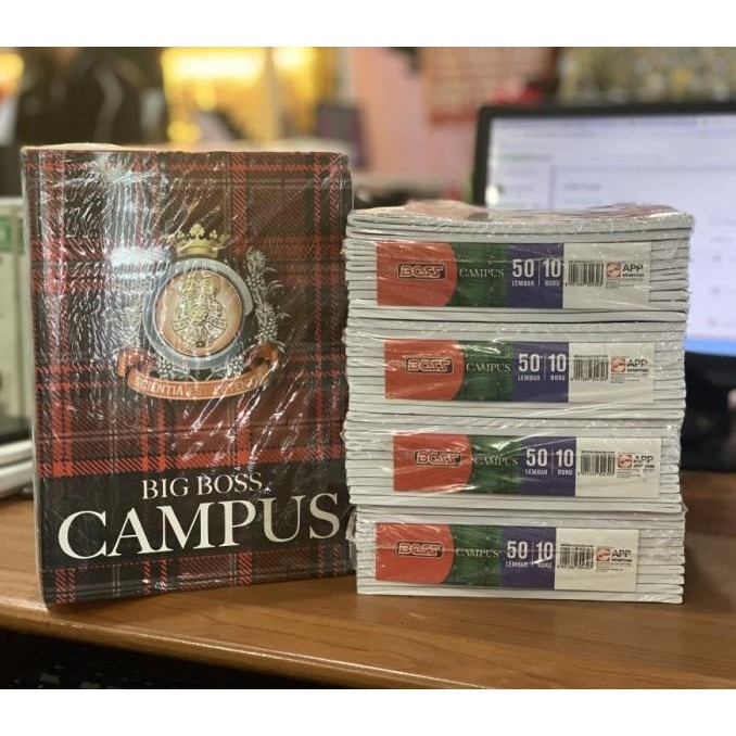 

BUKU TULIS SIDU BIG BOSS CAMPUS 50 LEMBAR / BIG BOSS CAMPUSS 50 LEMBAR