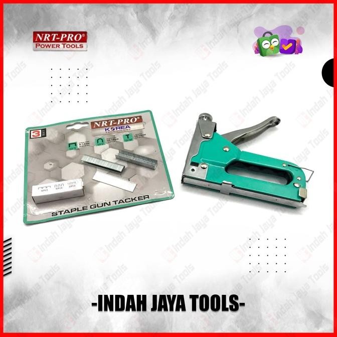 

NRT-PRO STAPLES GUN TACKER 3 IN 1 - STAPLER JOK TEMBAK HEKTER MANUAL 3 WAY