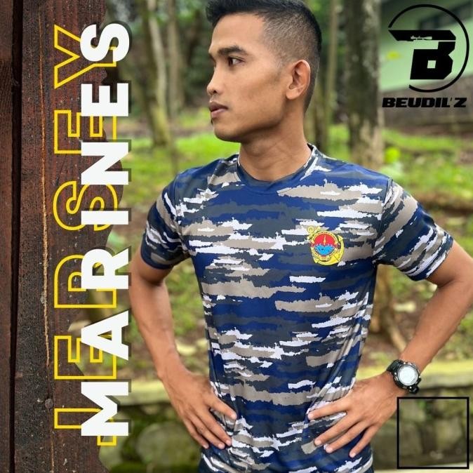 Jersey Army loreng Marinir/TNI AL/kaos original JRS