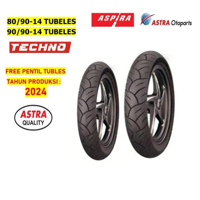 Paket ban tubles aspira mio beat vario vario 125 vario 150 Techno SPR38Tl