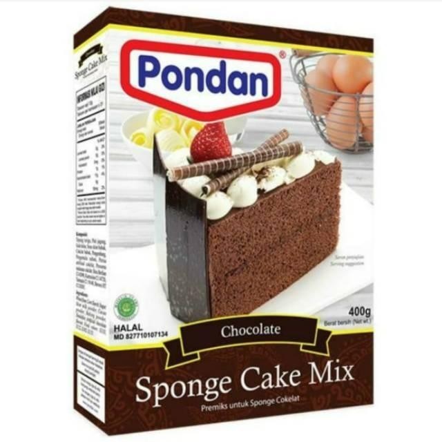 

PONDAN SPONGE CAKE MIX COKELAT 400g