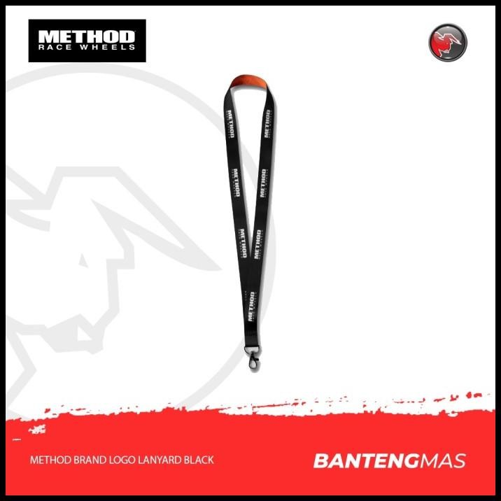 

TERBARU METHOD BRAND LOGO LANYARD BLACK - AP-F0018 !!!!!