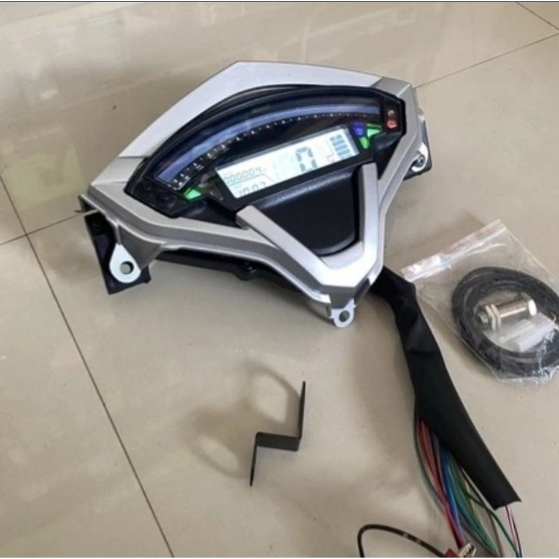 Speedometer digital vario kzr 125 bohlam speedo digital vario 125