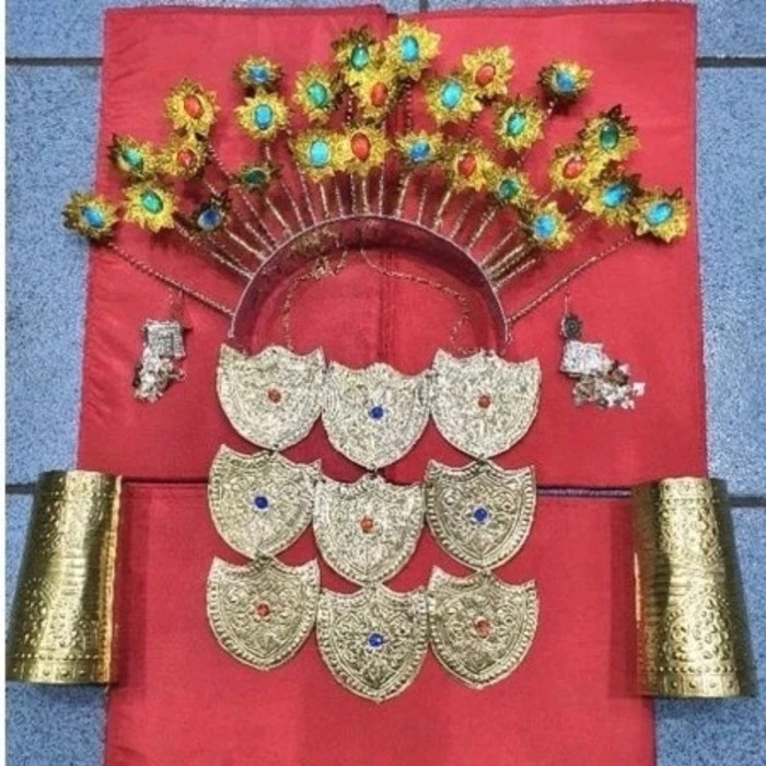 Perhiasan Baju Bodo Adat Makasar / Aksesoris Baju Bodo Adat Bugis