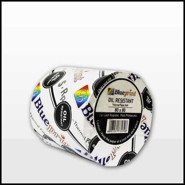 

Blueprint Thermal Paper Roll 80x80mm Oil Resistant