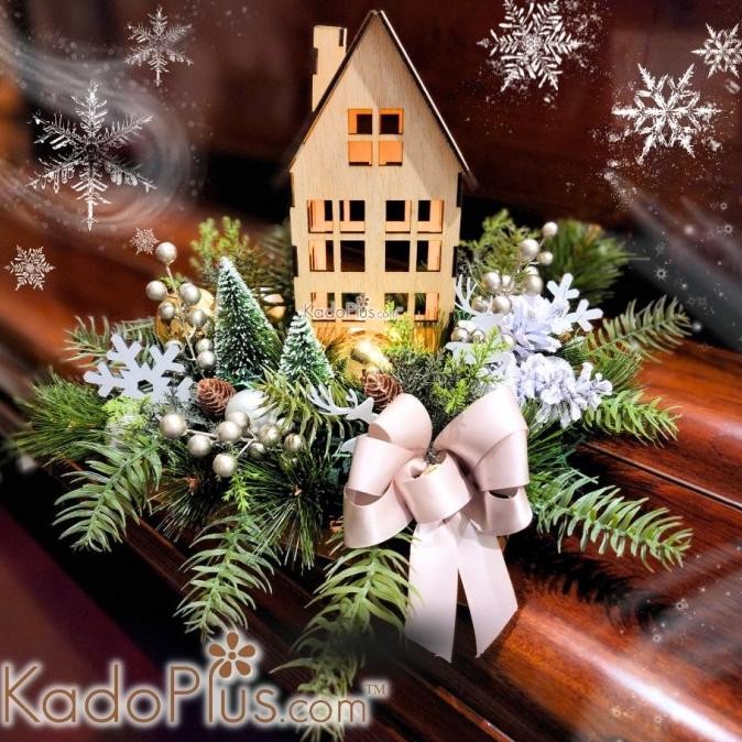 

PROMO CHRISTMAS HAMPER: WINTER HOUSE ARRANGEMENT