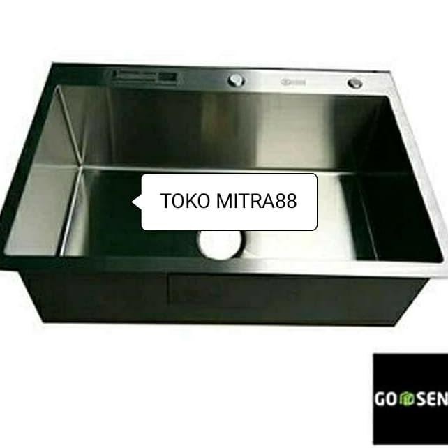 

PROMO KITCHEN SINK BOLZANO 8050 BAK CUCI PIRING 1 LOBANG BESAR MINIMALIS