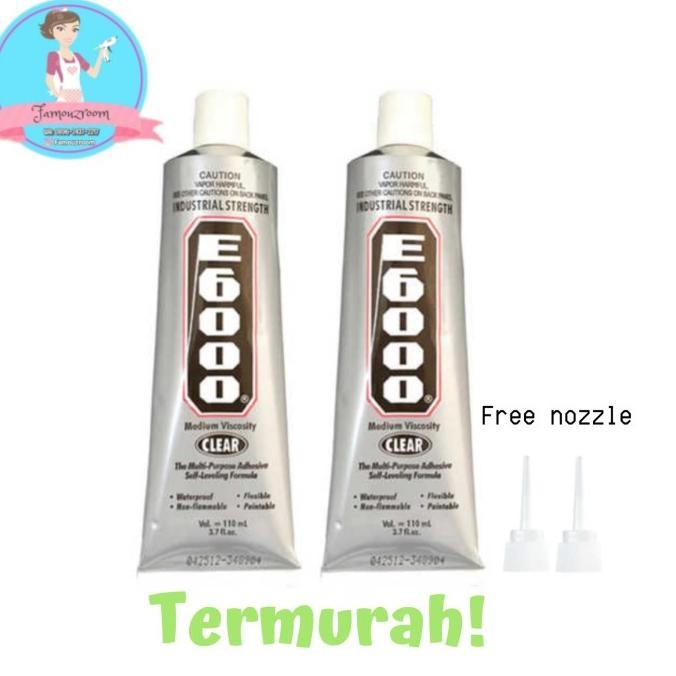 

Lem E6000 110ml / DIY bling case / Lem deco case / Lem E6000 TERMURAH