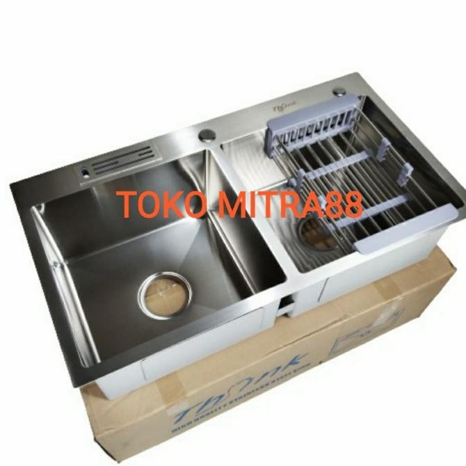 

PROMO KITCHEN SINK THESINK 8245 STAINLESS BY BOLZANO SUS 304