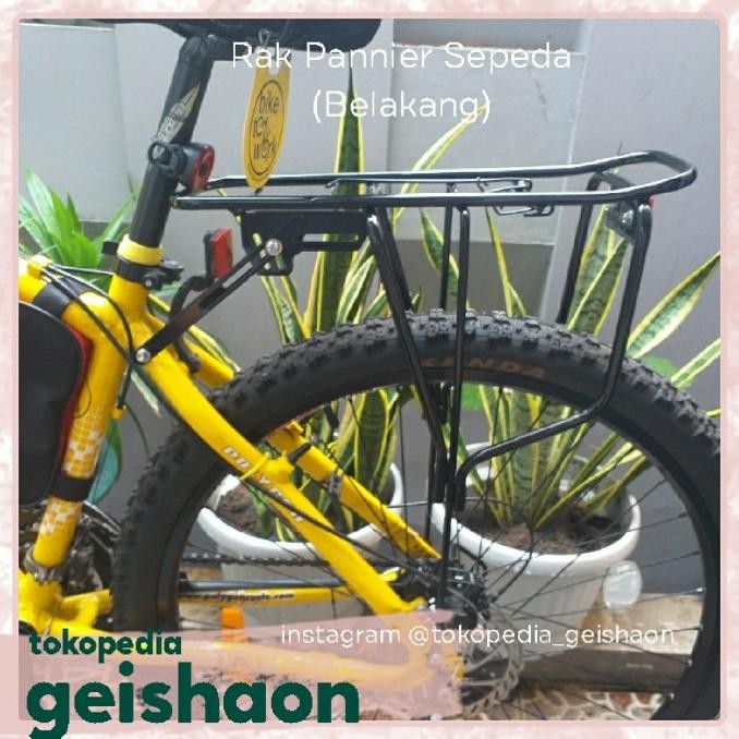 Rak Touring Sepeda Rak Bagasi Belakang Sepeda