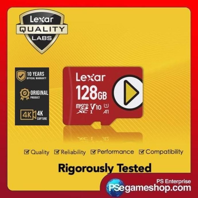 

PROMO LEXAR 128GB PLAY MICROSDXC / MICRO SD / MEMORY CARD