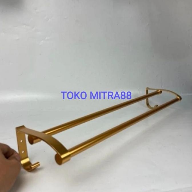 

PROMO GANTUNGAN HANDUK ALUMINIUM GOLD 2 BARIS