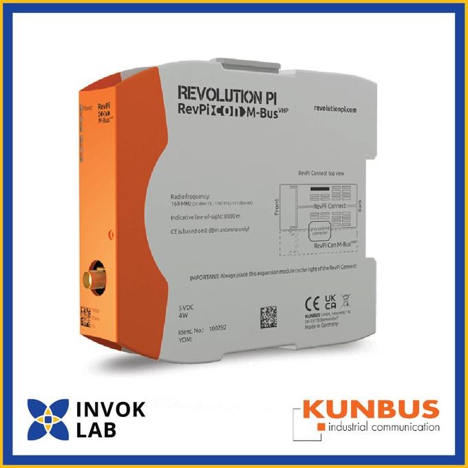 

PROMO KUNBUS REVOLUTION PI REVPI CON M-BUS VHP WIRELESS-M-BUS (169 MHZ) EXPANSION MODULE