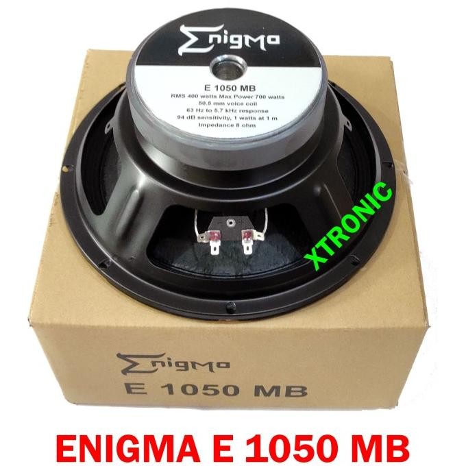 Enigma E1050Mb Speaker 10" Inch E 1050 Mb Array Fullrange Nvn Terlaris