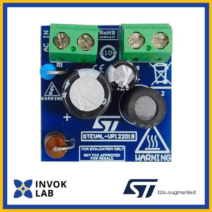 

PROMO STMICROELECTRONICS STEVAL-VP12201B EVAL BOARD 15V/0.2A BUCK CONVERTER
