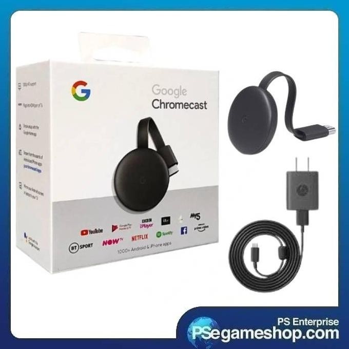

PROMO GOOGLE CHROMECAST 3RD GENERATION / CHROME CAST 3 WITH GOOGLE TV