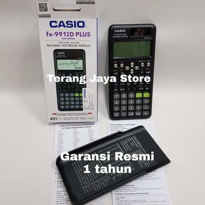Siap Kirim Kalkulator Scientific Casio FX-991 ID PLUS Casio FX-991ID PLUS