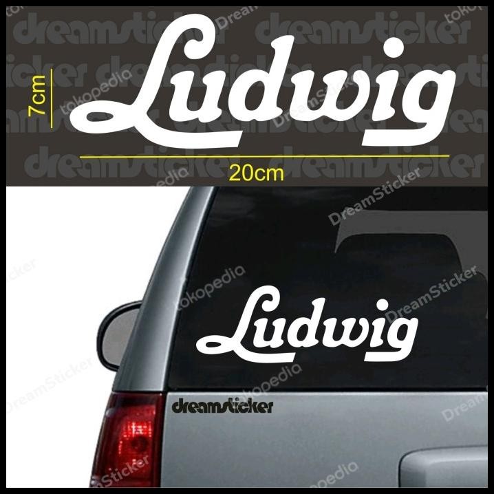 

HOT DEAL STICKER STIKER LUDWIG !!