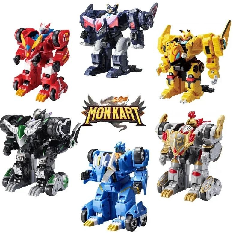 monkart transformation robot toy moncha pixie vasper dante car meecards bitroid zero draka rarrken l