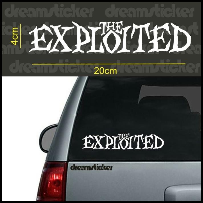 

BEST DEAL STICKER STIKER MUSIK BAND THE EXPLOITED !!!!