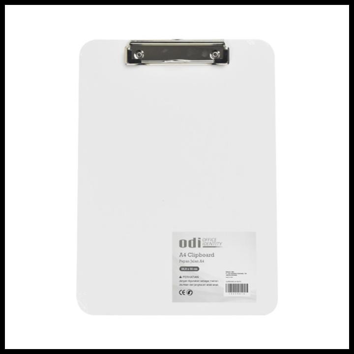 

Odi Papan Clipboard A4 - Putih