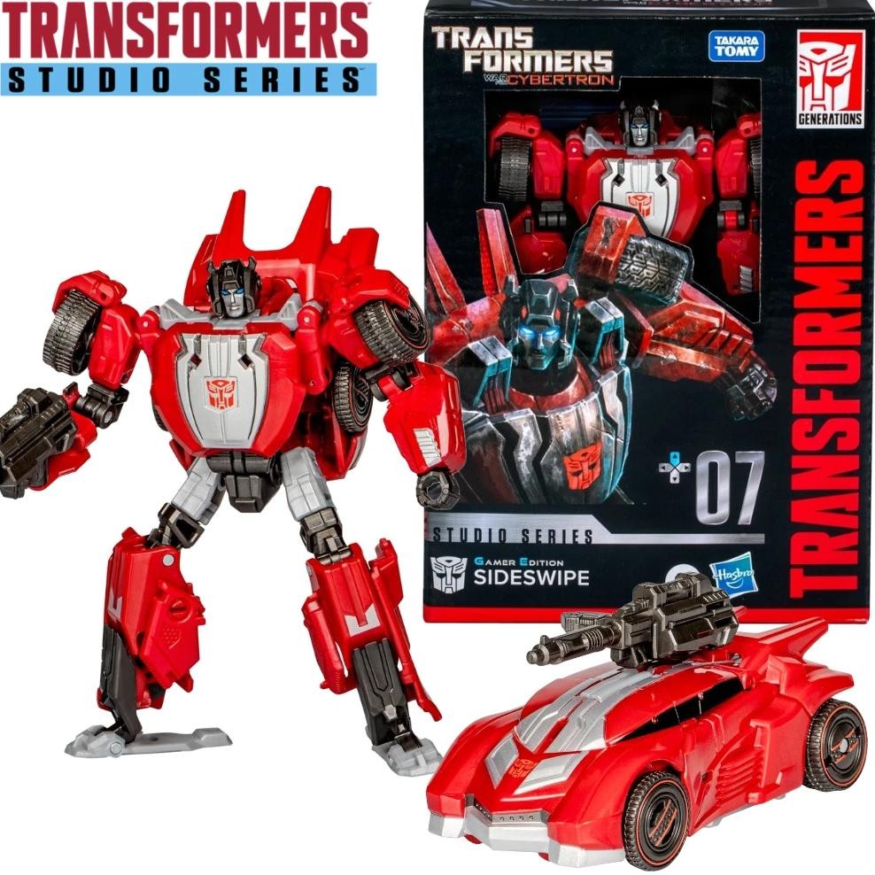in stock transformers studio series gamer edition 007 ge07 sideswipe deluxe action figure model toy 