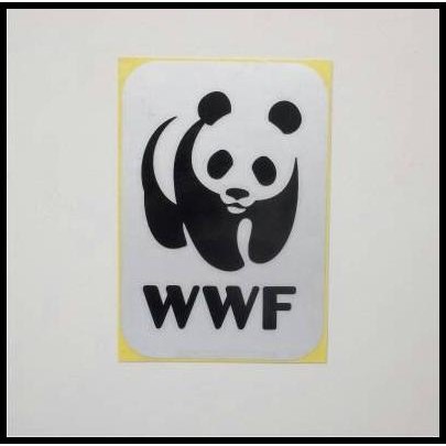 

HOT DEAL STICKER WWF (WWF 01) !!!!!!
