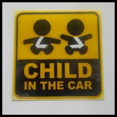 

BEST DEAL STICKER CHILD IN THE CAR (BOB 03) !!