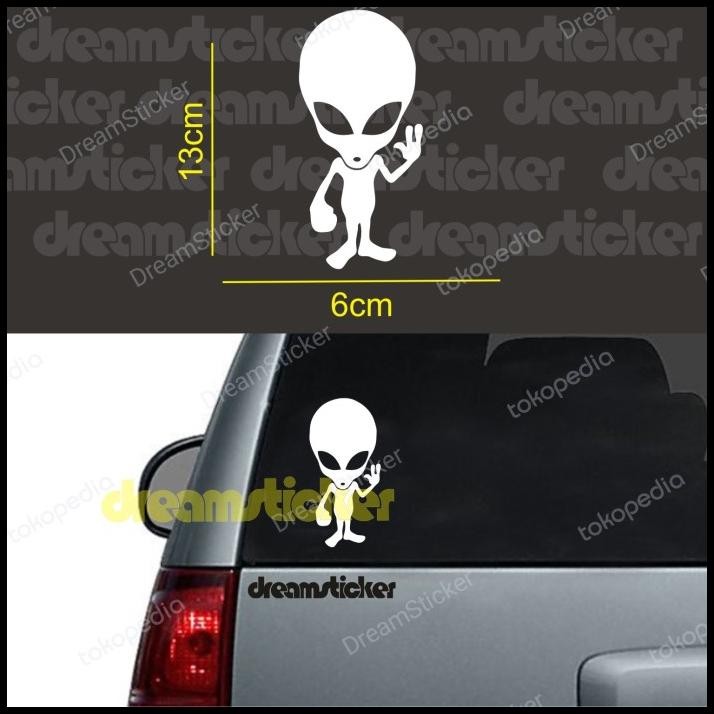 

DISKON CUTTING STICKER ALIEN STIKER !!