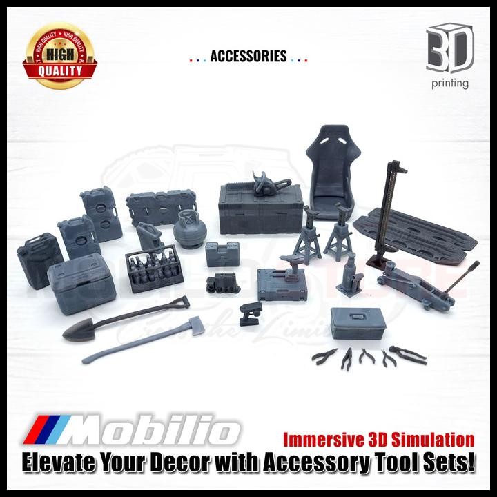 

Immersive 3D Simulation : Elevate Your Decor With Accessory Tool Sets!