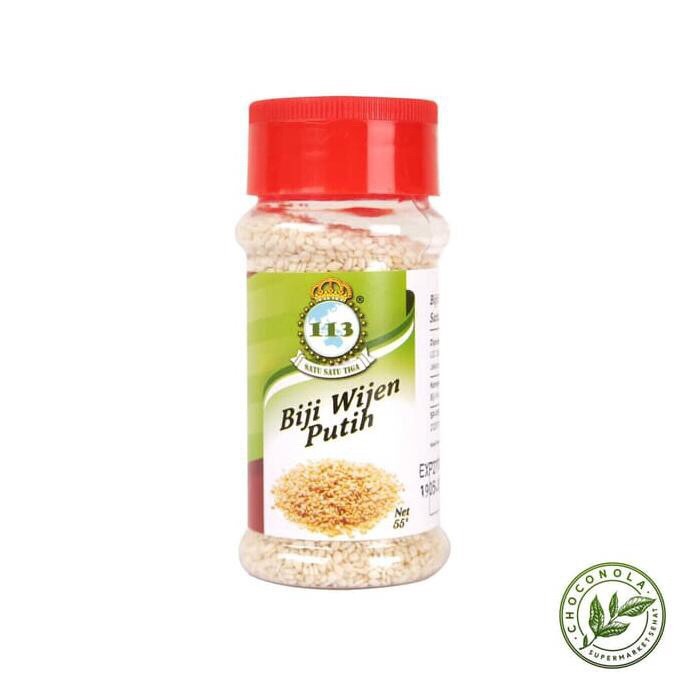 

Bumbu 113 Wijen Putih White Eame Eed 55 Gram