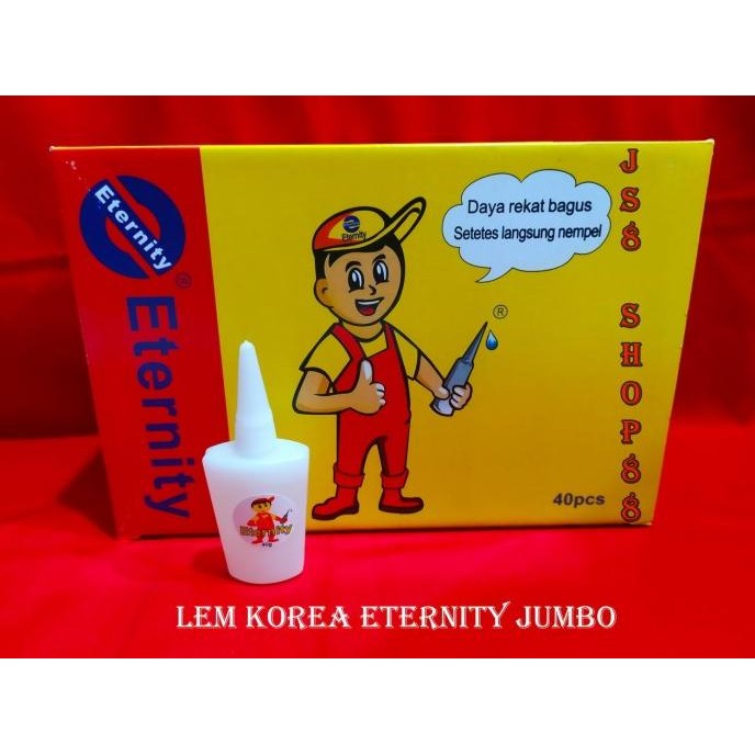 

25 PCS LEM KOREA ETERNITY JUMBO 25GR / LEM SETAN / LEM ALTECO